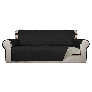 Hot Sale 4 Pieces Elastic Sofa Cover Microfiber Super Soft Stretch Material 3 Seaters Couch Slipcover