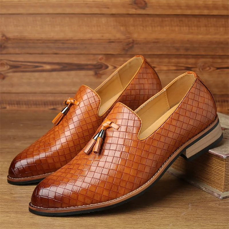 slim fit dress slacks Paul Parkman Men's Ghillie Lacing Side Handsewn Dress Shoes - Burgundy Leather Upper and Leather Sole (ID#022-BUR) main image 1