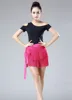 Fuchsia 2-layer lace-up skirt