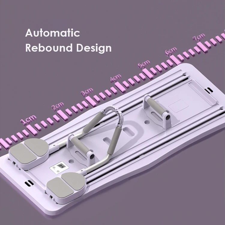ZHOYA SPORT Weight Loss Exercise Training Equipment Automatic Rebound Plate Multifunctional Fitness Tablet Rolling Belly Wheel