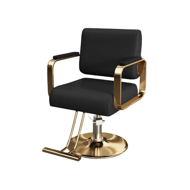 High quality gold salon chairs modern hairdressing chair barber chair wholesale salon equipment