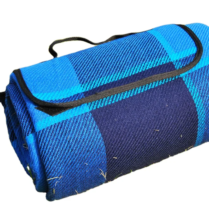 Waterproof Fleece Washable Portable Roll Up Beach Camping Mat Picnic