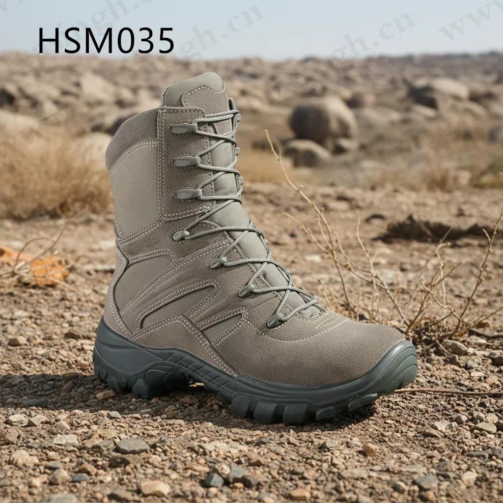 LXG,nasty Conditions Long-lasting Performance Marching Boots Mud-soaked Trails Strong Cushioning Grey Desert Boots HSM035