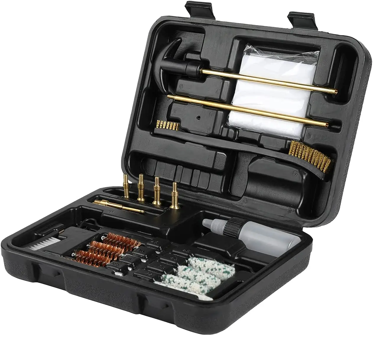 Universal  Plastic Case Portable Gunsmithing Cleaner Tools 9mm Gun Cleaning Kit