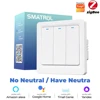 White 3 gang Zigbee