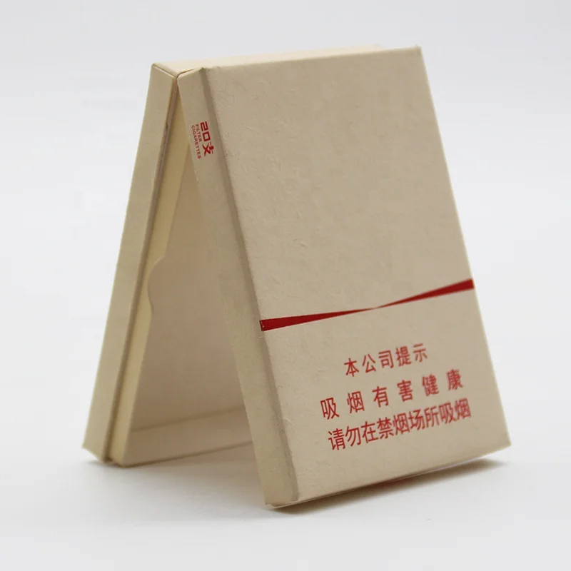 disposable cigarette boxes High Quality Flip Top 20PCS Pack Cigarette Case Portable Cigarette Box  Paper Disposable Cigarette Box