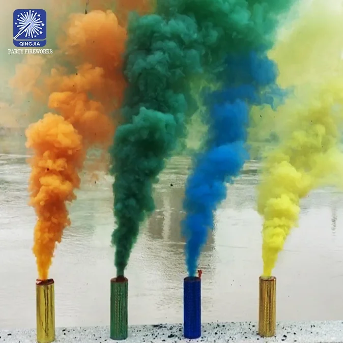 Daytime Fireworks and Color Fountain Generator Grenades