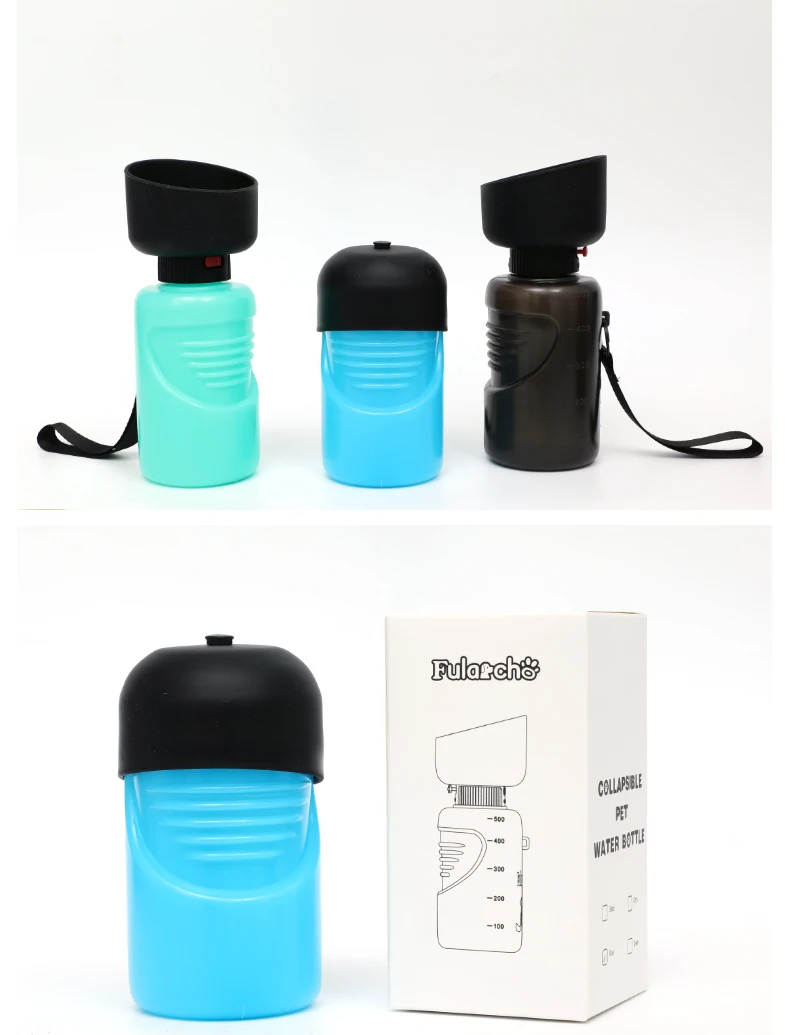 RTS BPA Free Animal Feeding Drinking Cup Bowl Pet Water Dispenser Dog Water Bottle supplier