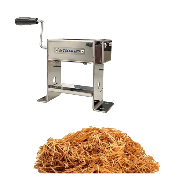 China Direct Sale Fast Delivery SS304 Hand Rotate CNC Machined Family Use Tobacco Stem Cutting Machine for Tobacco Leaves