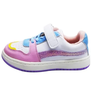 Girls Princess Sneaker Spring Autumn Cartoon Students Casual Shoes Girls Sports Shoes Children's Kids Soft-Soled Non-Slip Shoes