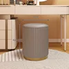 Gray-pu leather section