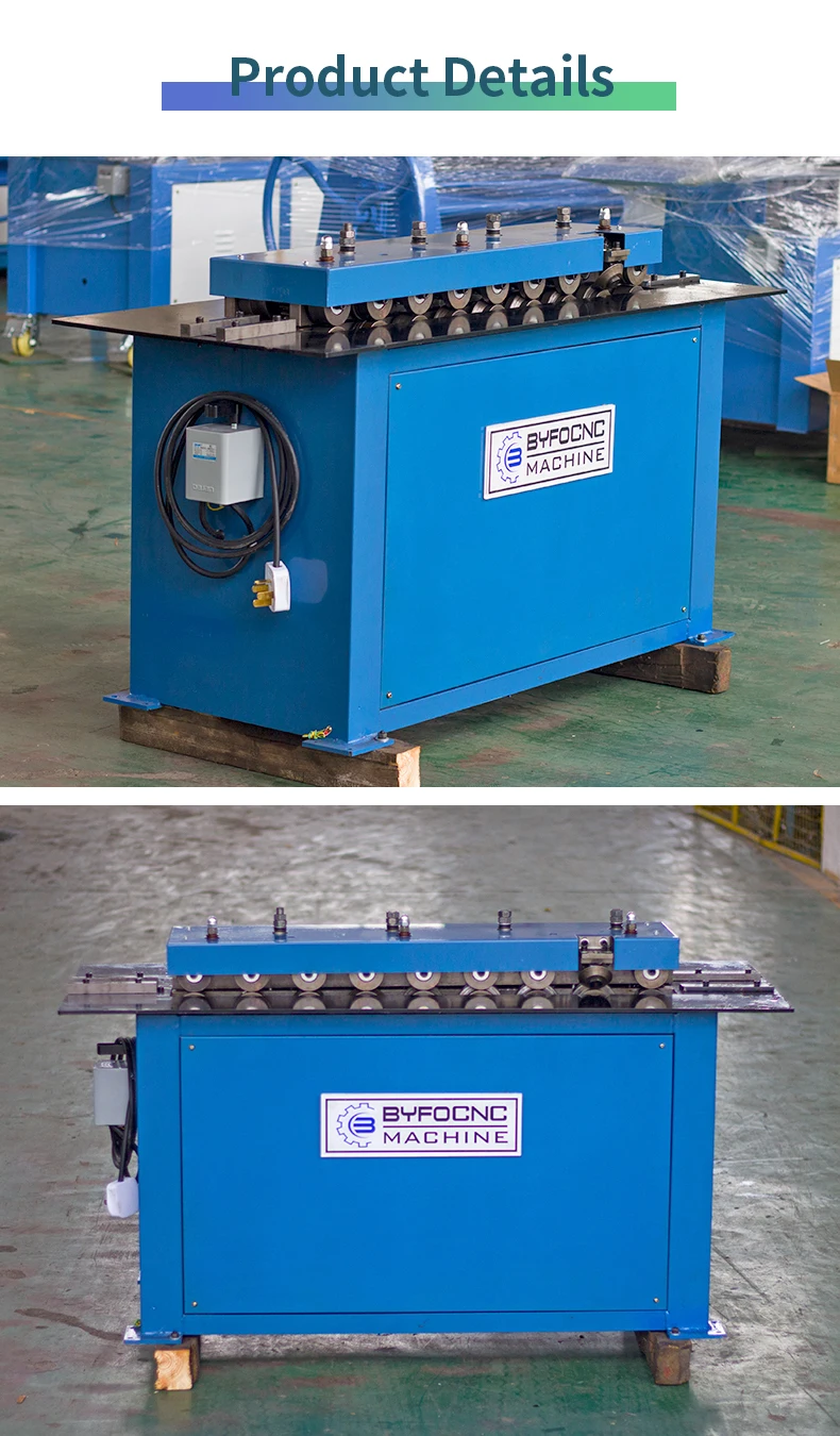 Byfo Pittsburgh Lock Former Machine Square Duct Lock Machine Snap Lock ...