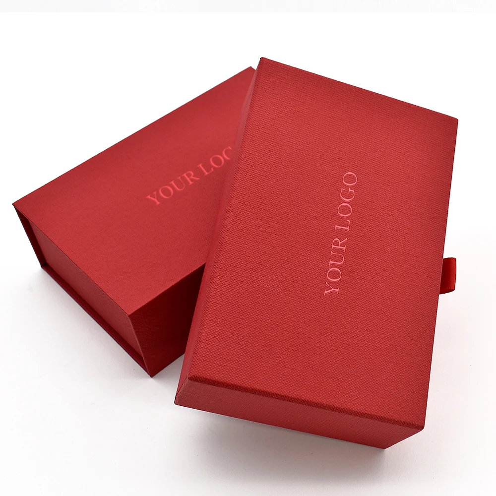 Customized Hard Cardboard Sliding Drawer Box Packaging Box Customized Logo Printing Sliding Box Packaging factory