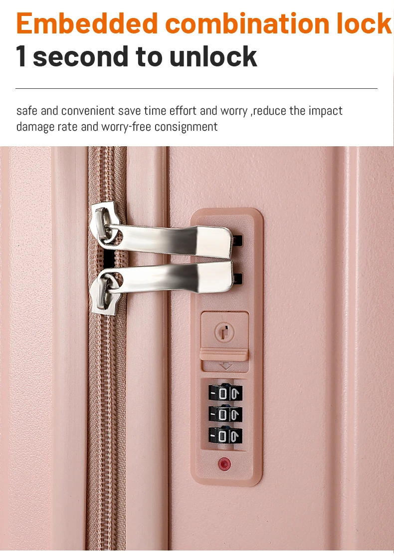 30 Inch Abs Anti Scratch Luggage Bag Travel Trunk Style Durable