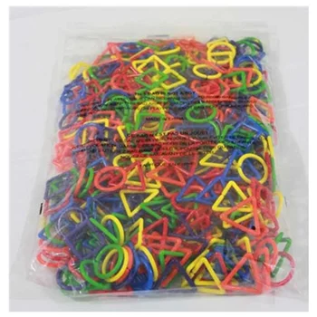 educational toys plastic links mixed shapes