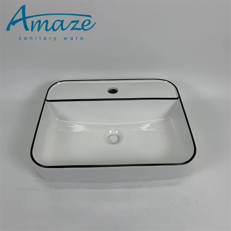 High quality artificial stone bathroom vanity sink counter top washbasin sanitary ware ceramic art basin details