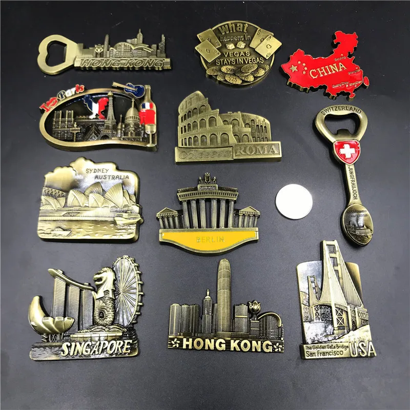 Calamita Da Frigorifero 3D A Forma Di Cuore – Souvenir Seattle Coffee USA, Poliresina, 7x6 Cm, Decorazione Da Viaggio
