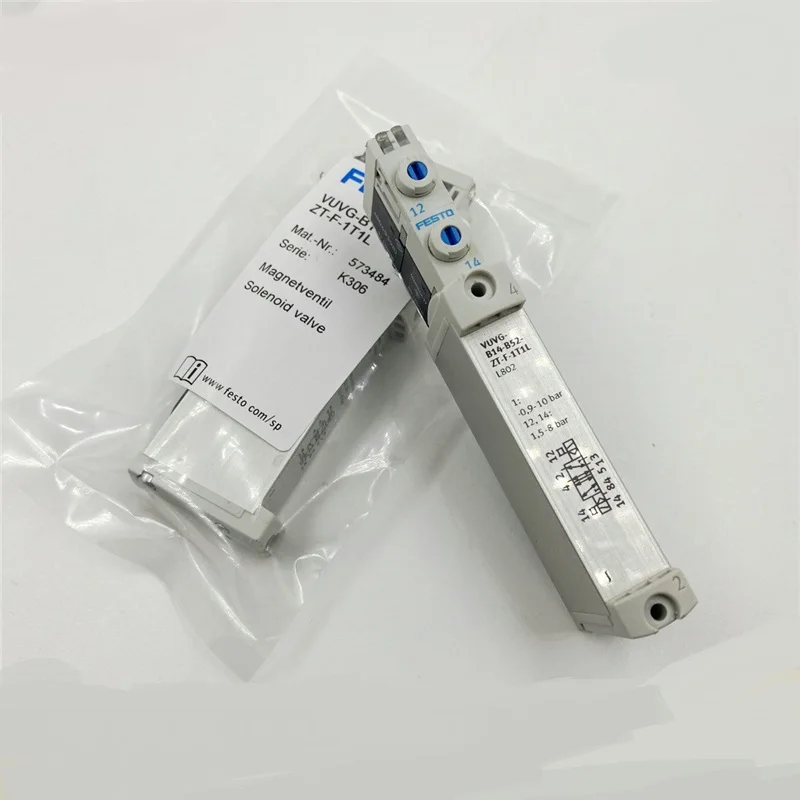 CHYF Pneumatic Air Solenoid Valve VUVG B10 T32C AZT F 1T1L 573410 chyf-pneumatic-air-solenoid-valve-vuvg-b10-t32c-azt-f-1t1l-573410