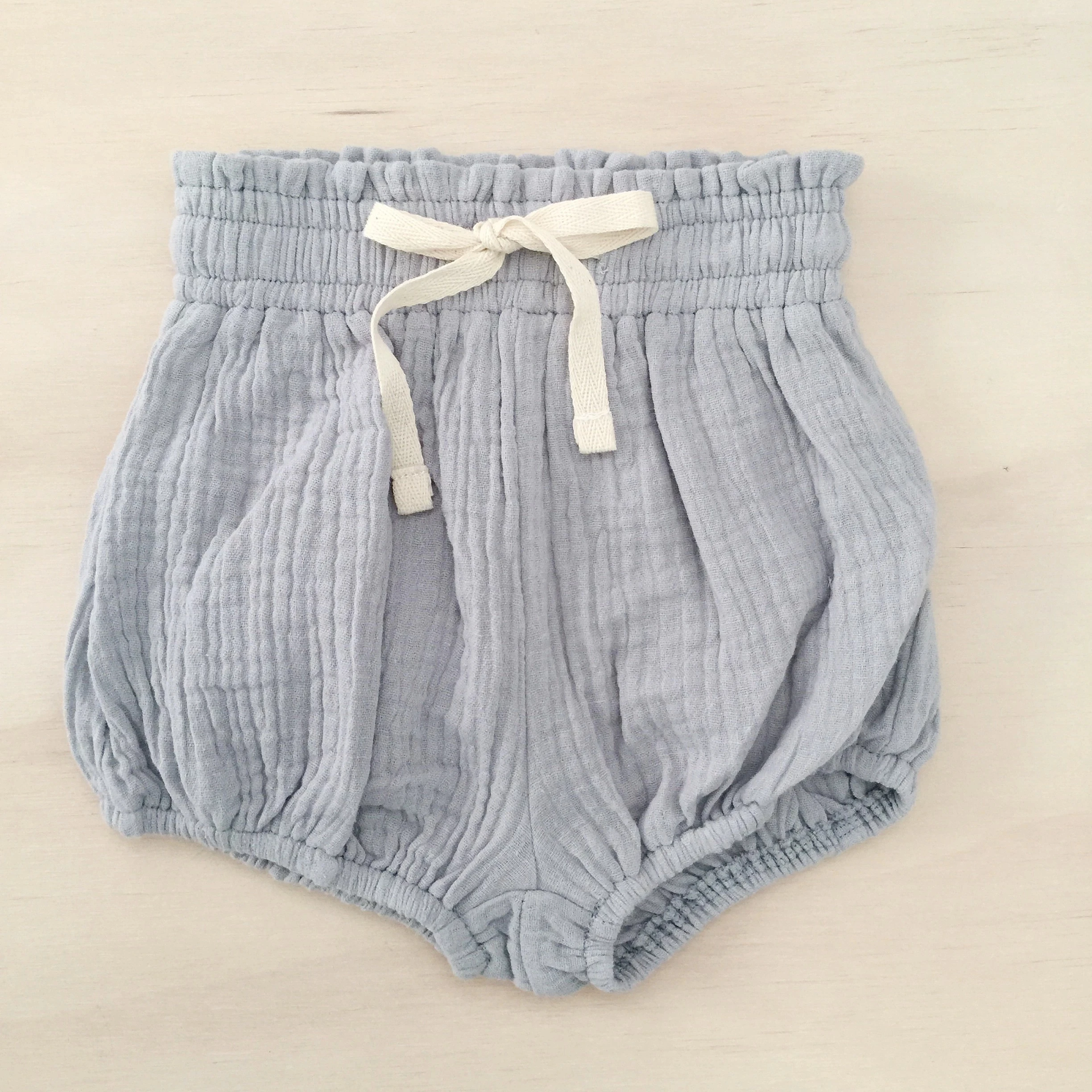Шорты-шаровары из муслина и хлопка для маленьких девочек и мальчиков