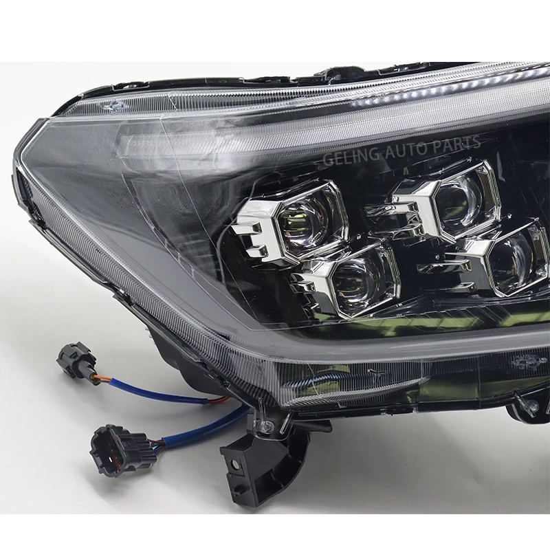 Auto Accessories Led Front Lights DRL Signal Projector Lens Led Headlight Head Lamp for Nissan Navara NP300 Frontier 2015 - 2021