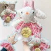 Good Fortune Plush Rabbit Pendant