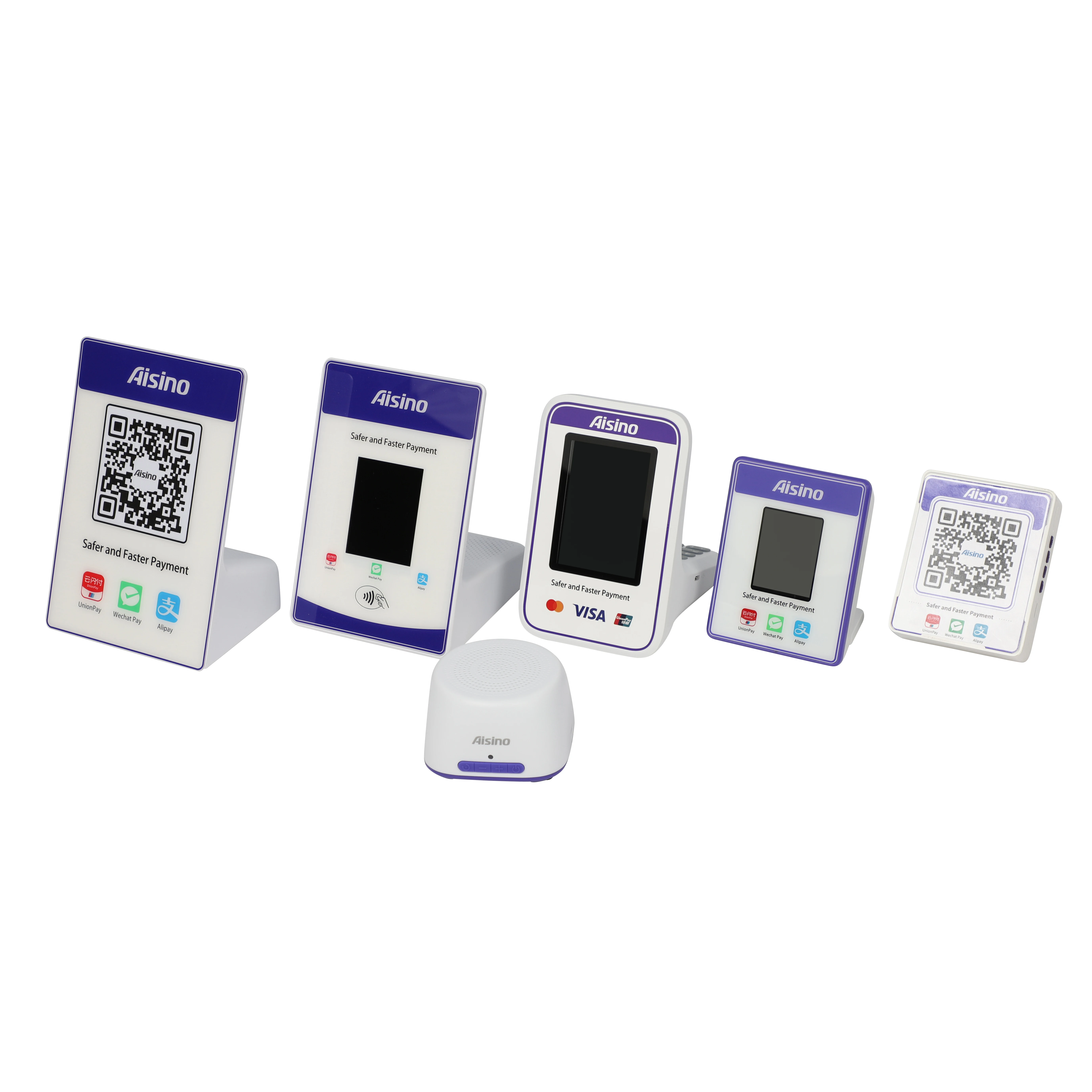 QR Code POS Terminal - Fast QR Payments, Wi-Fi/BT, Loud Speaker Aisino Q161 Pro
