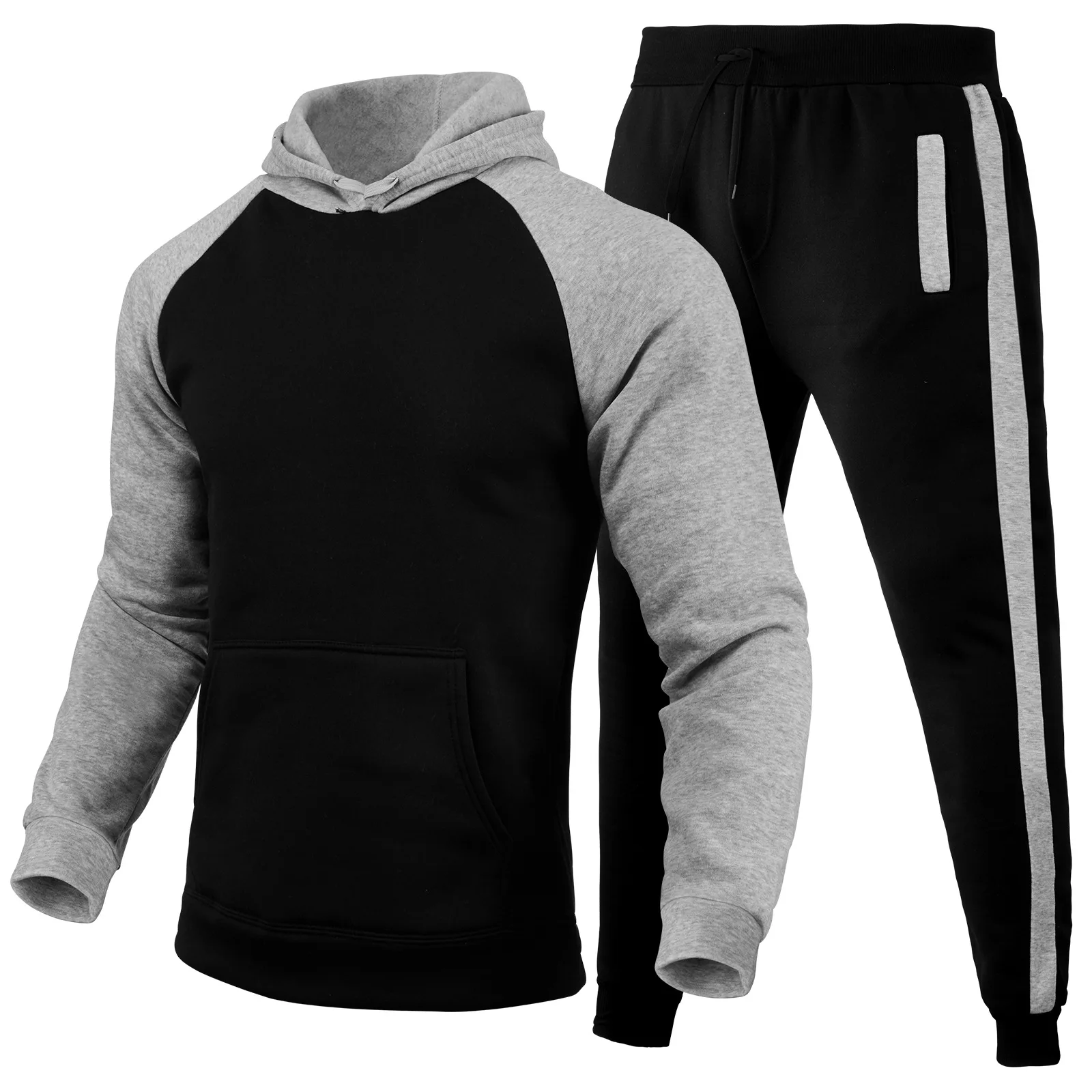 customized high standard casual men's clothing tracksuit set pullover ...