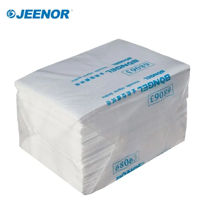 Disposable Lint Free Polyester Cloth Towel for Industry or Cleanroom