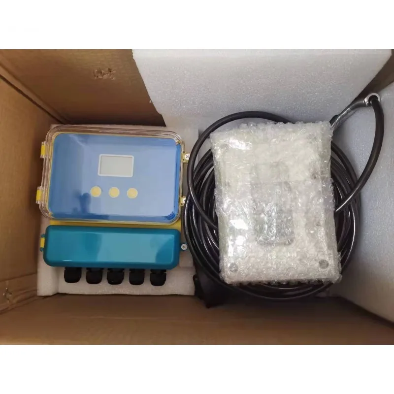 T-measurement Portable Open Channel Flow Meters Ultrasonic Doppler Level Measuring Instrument for Liquids