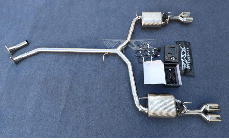 Exhaust Stainless Steel Catback System Exhaust Pipe For Toyota Camry SE 2.5 CLY  2019 Exhaust Catback System