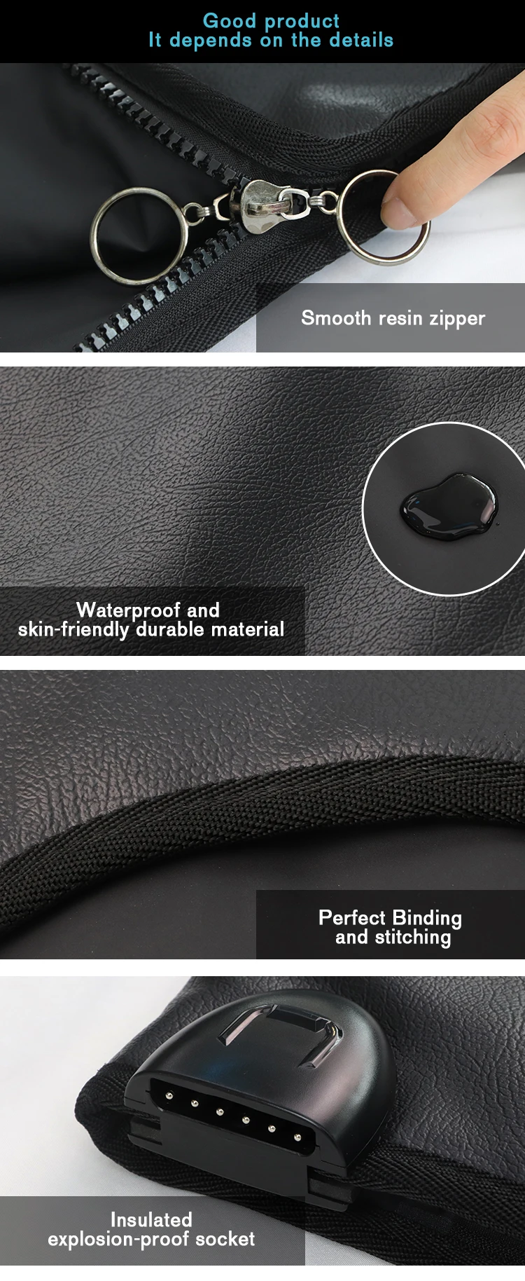 100factory Best Rated Customizable Infrared Sauna Blanket Detox 1 Zone