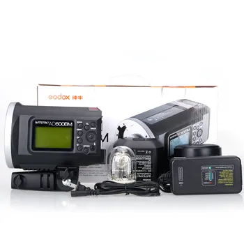 Godox AD600BM 600W Portable Bowens Mount HSS 1/8000s Outdoor Studio Flash with 8700mAh Li-on Battery