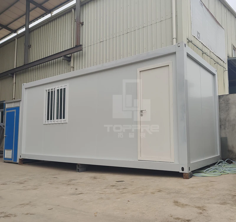 TOPPRE Luxury Container Double Room Houses Set Quick Construction Campsite Homes Puerto Casas Prefabricated Detachable Container