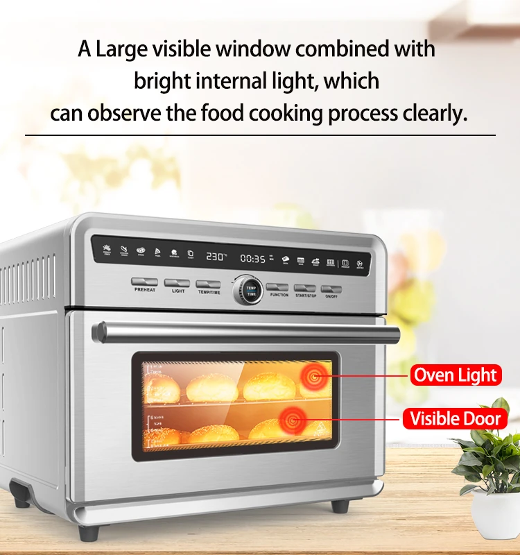 Hotselling Electric Air Toaster Oven For Dehydrating Fruits With 10