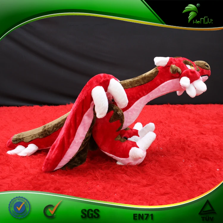 fury sex dolls Inflatable Red Plush Dragon Toy for Adults