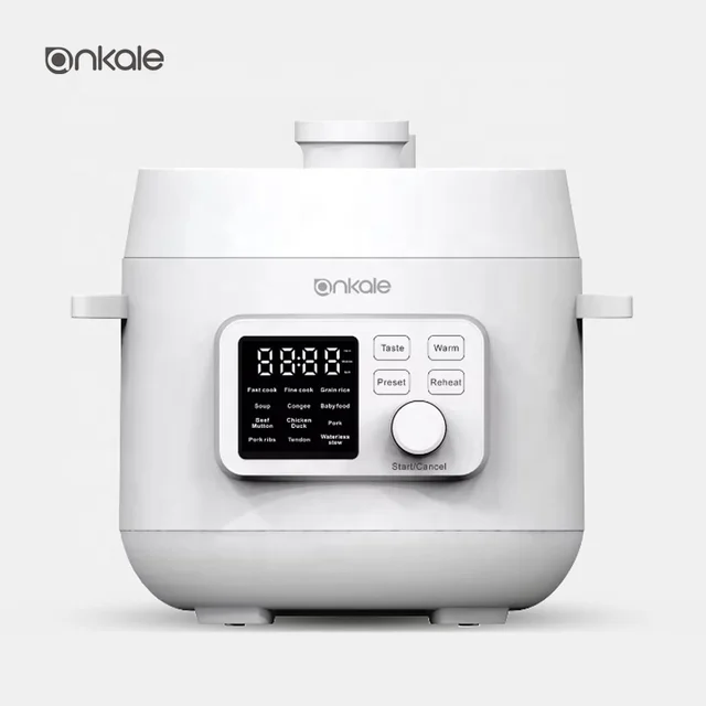 2.5L 3L 4L 6L preset menu digital slow stew timer function ceramic pot smart pressure cooker electric rice cooker