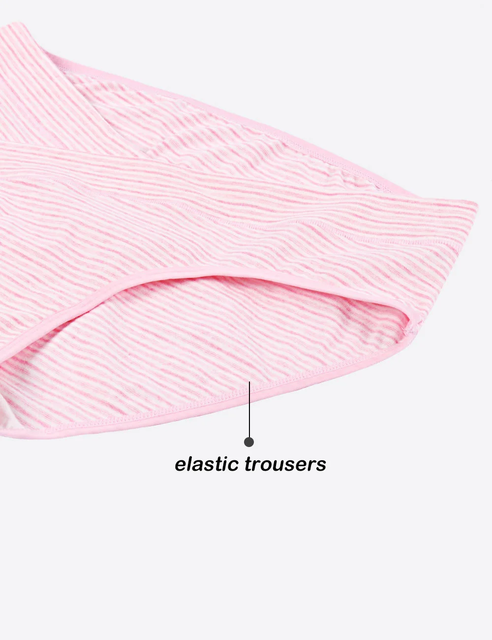 High Waist Maternity Underwear | Over The Bump Cotton Panties With Adjustable Button | Seamless & Comfortable