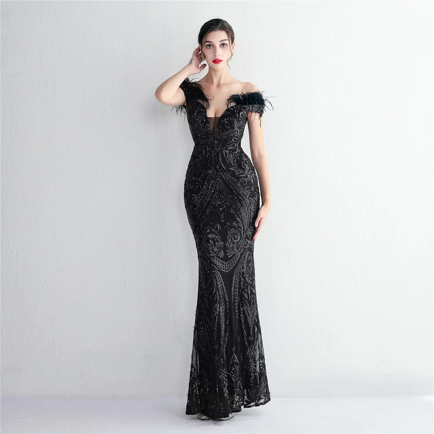 chic me evening dresses Chic and Holland HF885A Evening Gown main image 1