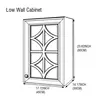 45*60*36 cm Low Wall Cabinet
