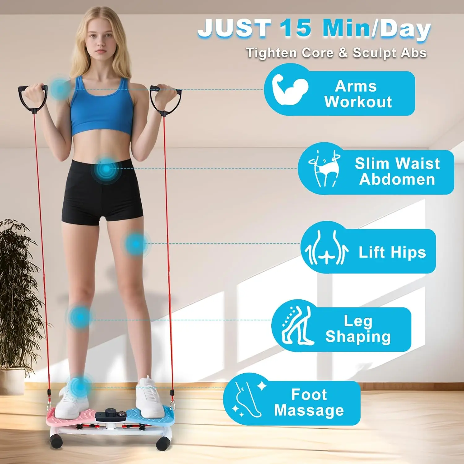 Thin Waist Twisting Dance Machine Disc Machine Waist Exercise Machine