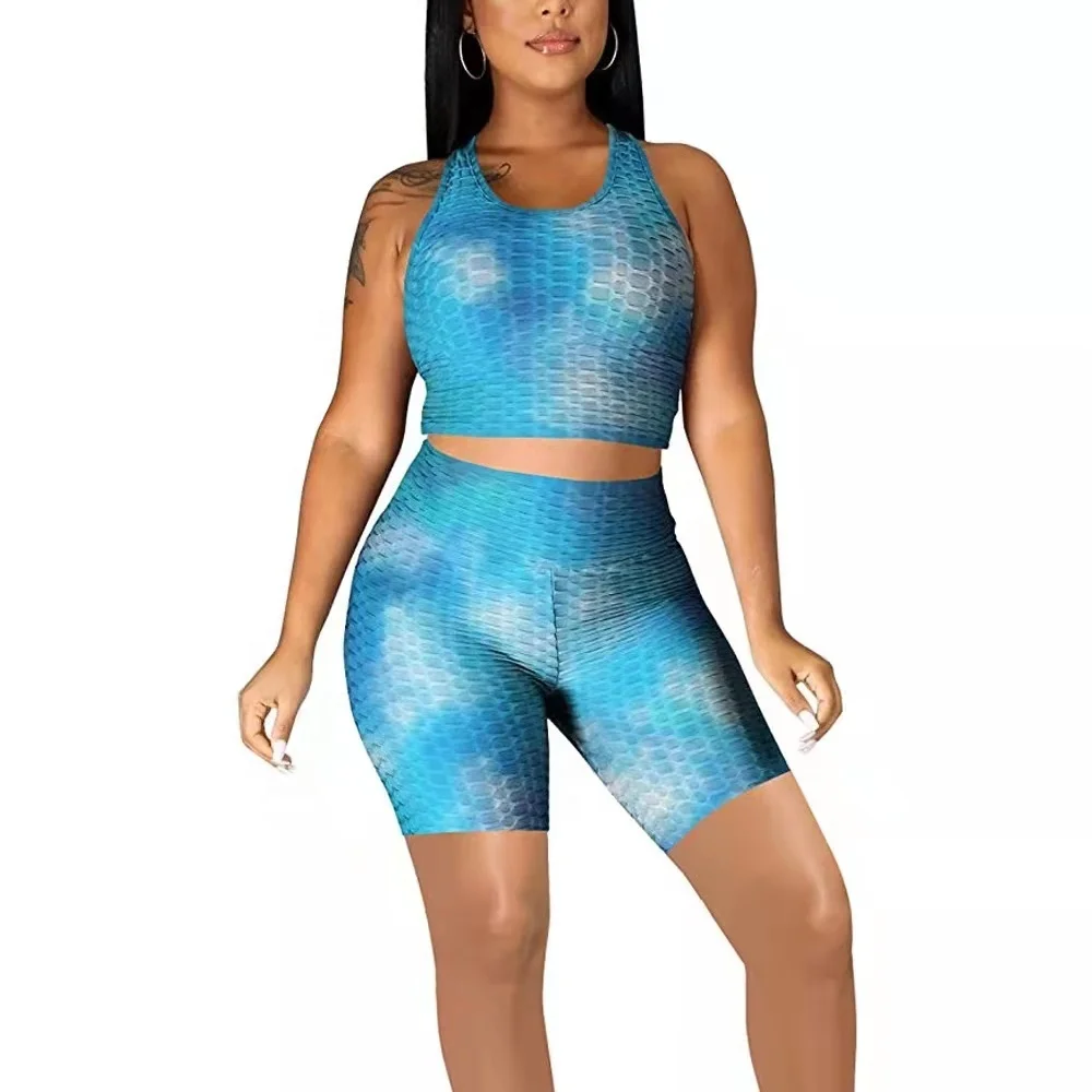 Conjunto De Chaleco Y Pantalones Cortos Para Mujer,Traje Deportivo Informal  Con Letras,Conjunto Corto De Yoga Para Deporte,Chándales Ajustados De  Verano - Buy Sexy Corto Conjuntos Trajes,Verano De Las Mujeres Conjuntos  Cortos,Casual Niños