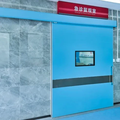 GMP Automatic Sliding Door Single openning door for hospital cleanroom