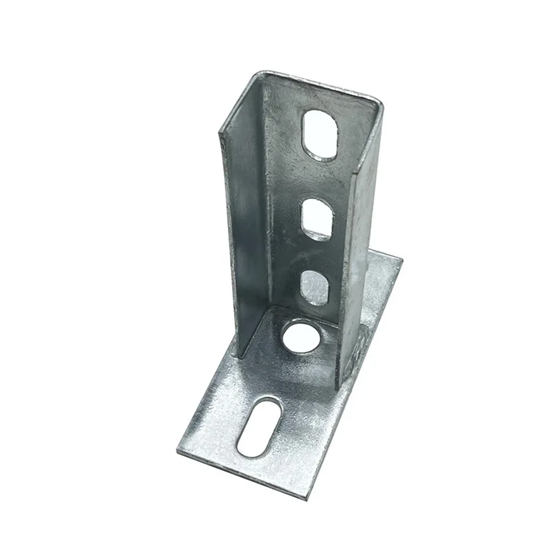 Металлические L Угловые соединительные кронштейны оцинкованные стальные угловые Солнечный монтажный кронштейн