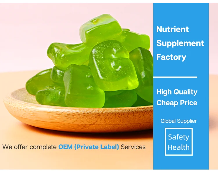 OEM/ODM High Quality Weight Lose Gummy Effective Dietary Fiber Slim Keto Bear Gummies Collagen burn gummies details