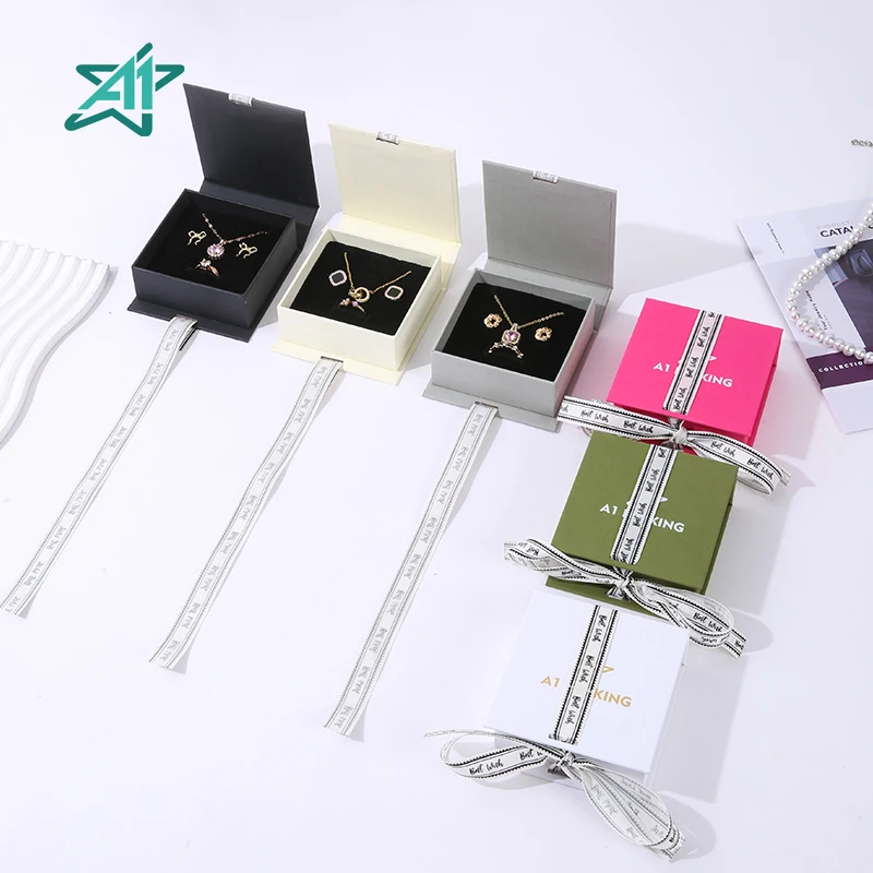 A1 Book Shape Art Paper/Cardboard Custom Size & Shape Embossed/Deboss Logo Personalized Jewelry Packaging Gift Box supplier