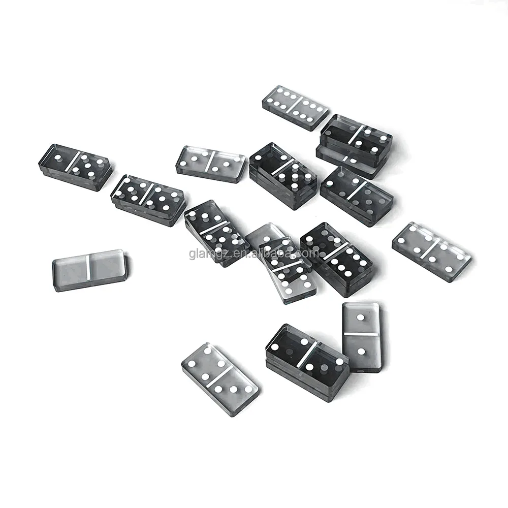 Regular Size of Acrylic Domino in clear Acrylic Box