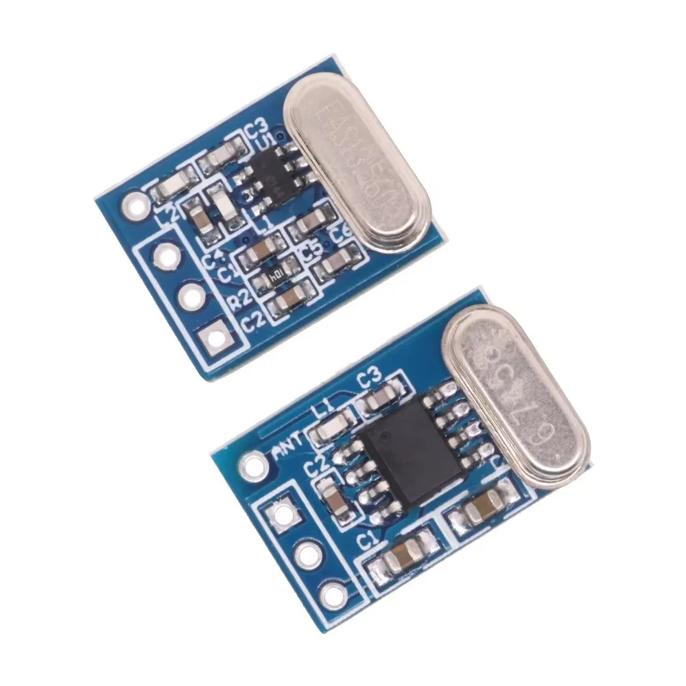 Hot Sales 1Set 2Pcs 433MHZ Wireless Transmitter Receiver Board Module SYN115 SYN480R ASK/OOK Chip PCB for Arduino