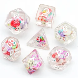 Custom polyhedral dice set