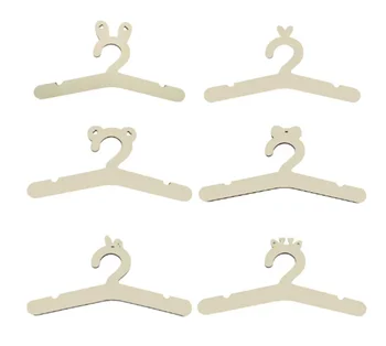 Customize Baby Personalized Cute Animal Hangers Children's Clothes Wooden Hanger Children Coat Hook Nursery Toddler Hanger