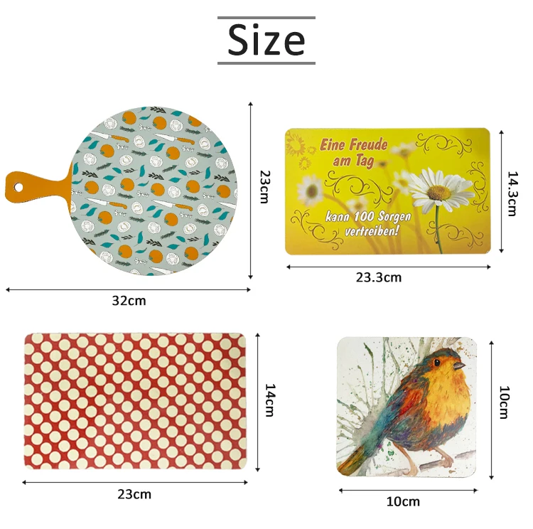 Меламиновые ламинированные разделочные доски для завтрака/разделочная доска для хлеба